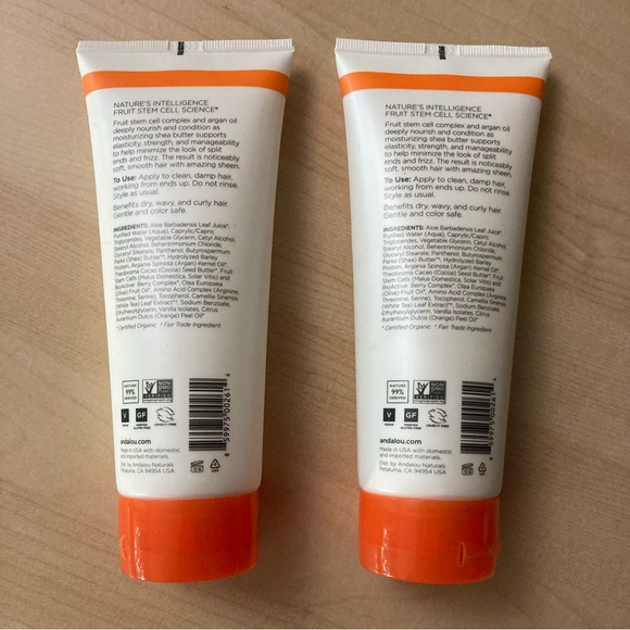 ONE Andalou Naturals Argan Oil Shea Leave-in conditioner - Picture 2 of 6